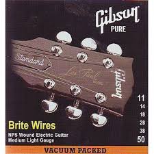 [711106531854] GIBSON SEG700ML Brite Wires .011-.050 Light
