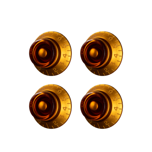 [PRHK-030] Gibson PRHK-030 Top Hat Knobs Amber 4 Pack