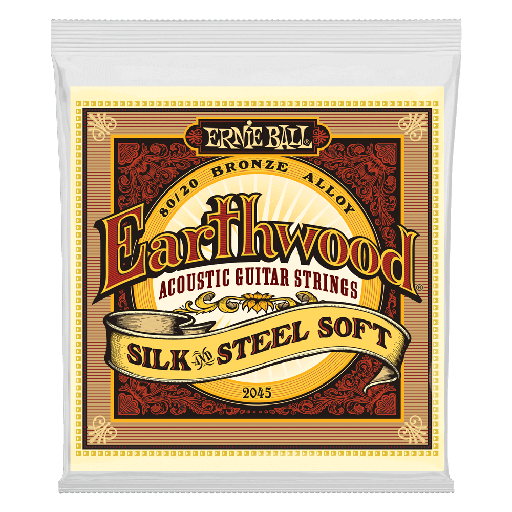 [2045] Ernie Ball 2045 Earthwood Silk & Steel 11-52