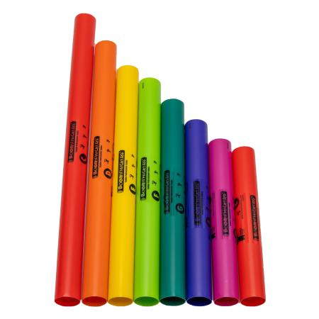 [674362000024] BoomWhackers BW-DG Boomwacker C Major Diatonic Set 8