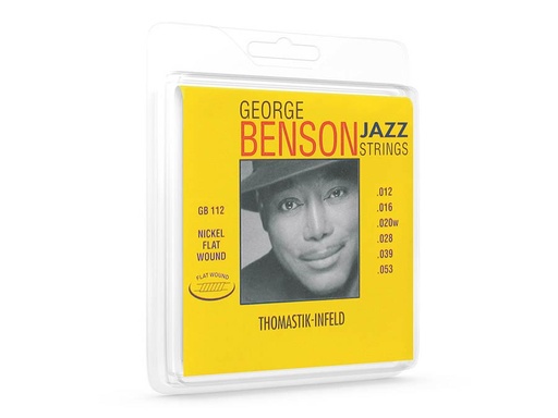 [GB112] Thomastik-Infeld GB 112 George Benson 12-53 Flatwound Set