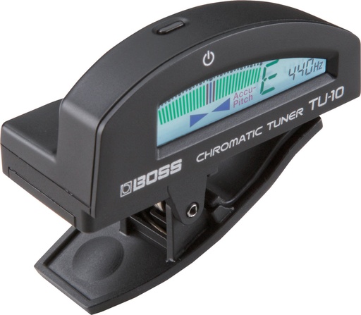[TU-10BK] Boss TU10BK Clip-On Tuner Chromatic Black