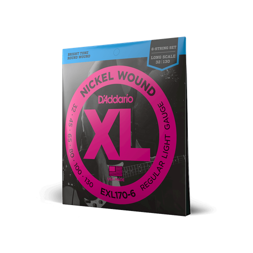 [EXL170-6] D'Addario EXL170-6 32-130 6-String     