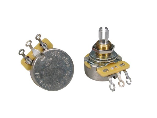 [CTS-250-A51] CTS 250K Audio Taper Standard .375" Bushing CTS-250-A51