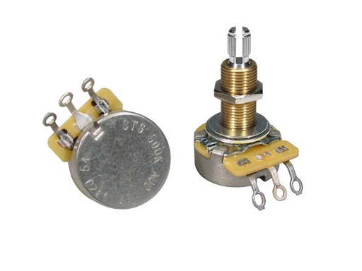 [CTS500-A54] CTS 500K Audio Taper Long .750" Bushing Thick/Carved LP CTS500-A54