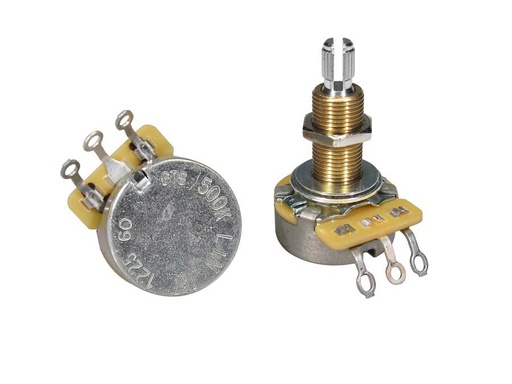 [CTS500-B60] CTS 500K Linear Taper Long .750" Bushing Thick/Carved LP CTS500-B60