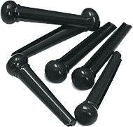 [EZ1410B] Yellow Parts EZ1410B Bridge Pins Plastic Zwart