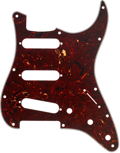 [0992142000] Fender 11-Hole Modern-Style Stratocaster SSS Pickguard Tortoise