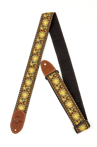 [9220060102] Fender G Brand Series Strap Yellow / Orange