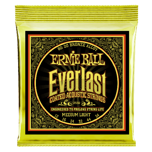 [EB2556] Ernie Ball 2556 Everlast Coated 80/20 Bronze 12-54