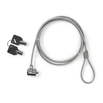 [5412810286980] Notebook-slot 1.8m met sleutel