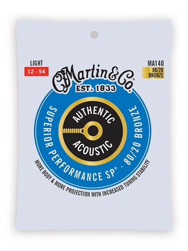 [MA140] Martin MA140 Superior Performance 80/20 Bronze 12-54