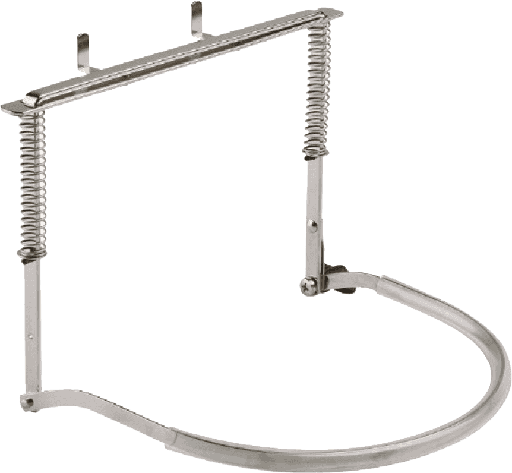 [4016842825486] K&M 164-1 Harmonica Holder Silver