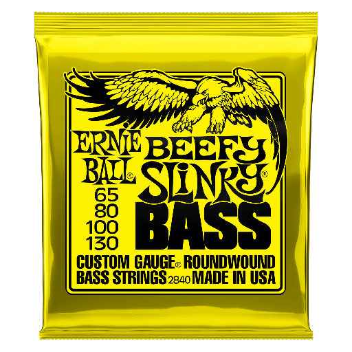 [EB 2840] Ernie Ball 2840 Beefy Slinky Bass 65-130