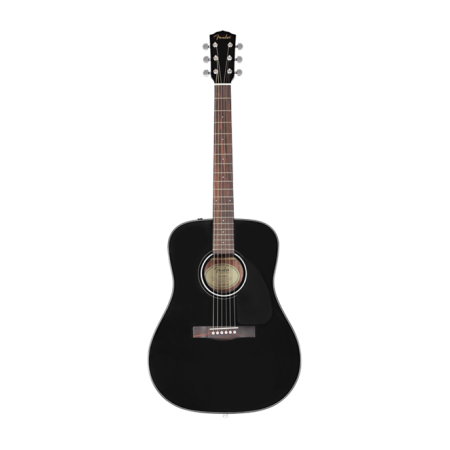 [0970110506] Fender CD60 Dreadnought V3 DS Black