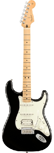 [0144522506] Fender Player Strat MN HSS BK