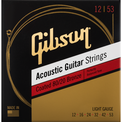 [SAG-CBRW12] Gibson Coated 80/20 Bronze 12-53 SAG-CBRW12