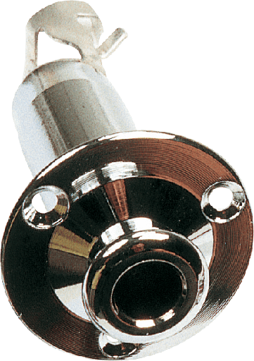 [EZ1391] Yellow Parts EZ1391 Endpin Jack Takamine Chrome