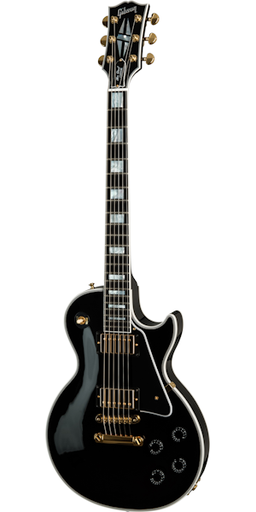 [LPC-EBGH1E] GIBSON LP Custom Ebony w Eb Gloss GH