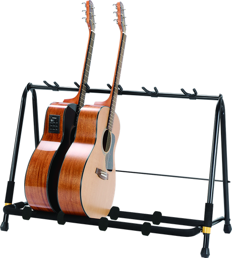 [GS-525B] Hercules GS525B Foldable Guitar Display Rack For Five Instruments