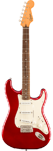[037-4010-509] Squier Classic Vibe 60s Stratocaster Candy Apple Red