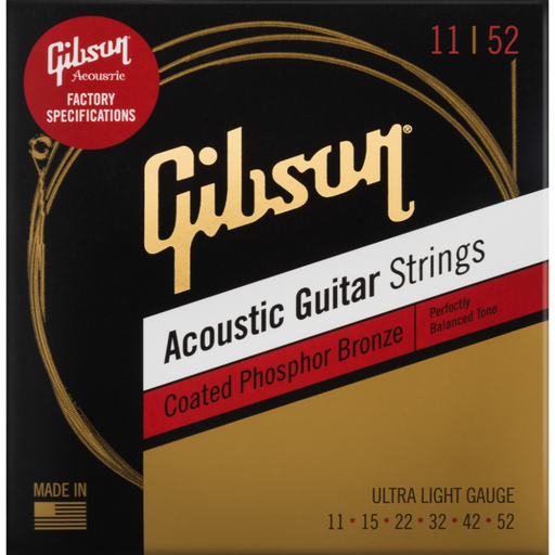 [SAG-CPB11] Gibson Coated Phosphor Bronze 11-52 SAG-CPB11