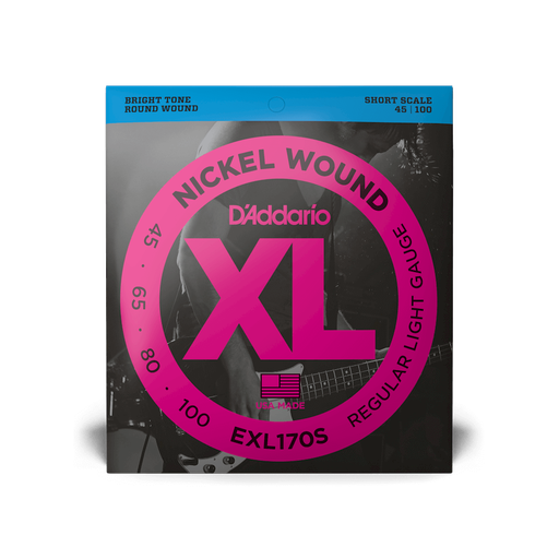 [019954925420] D'Addario EXL170S Short Scale 45-100