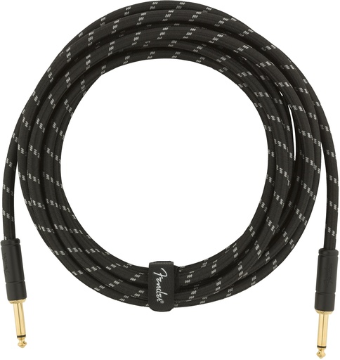 Fender Deluxe Black Tweed Instrument Cable 7.5m