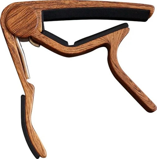 [D-STL WOOD DK] CLX Capo Steel String Hout Donker