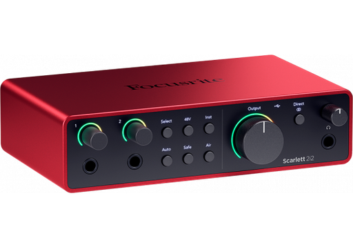 [SCARLETT4-2I2] Focusrite Scarlett 2i2 4th Gen