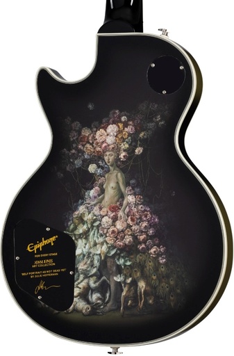 [EILPCAJV3ASBNH3] Epiphone Les Paul Custom Adam Jones - Art Collection Julie Heffernann