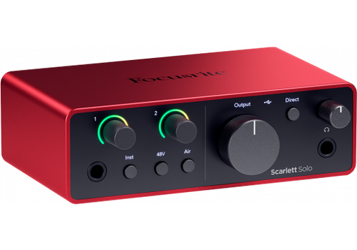 [815301001478] Focusrite Scarlett Solo 4th Gen