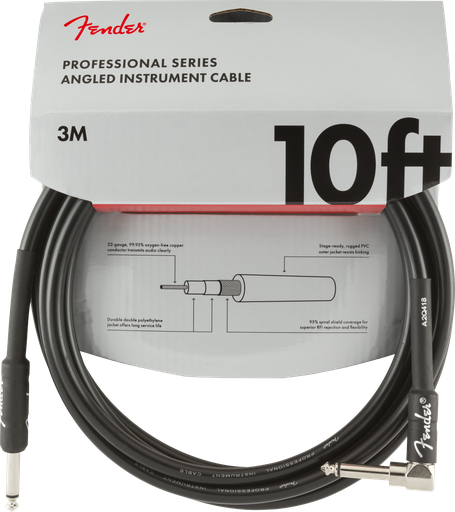 [0990820025] Fender Professional Series Instrument Cable 3m