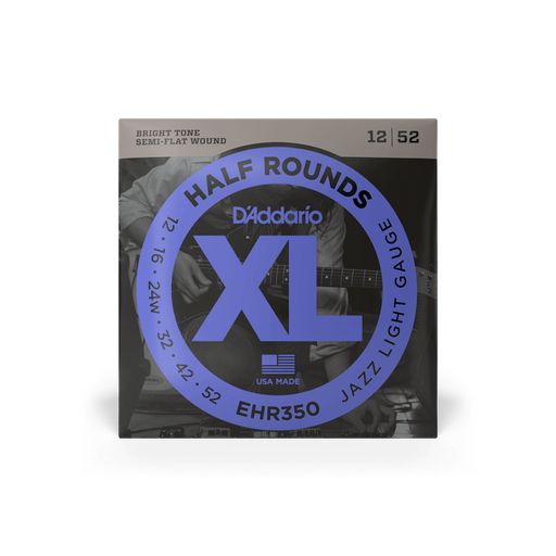 [EHR350] D'Addario EHR350 Semi Flatwound 12-52