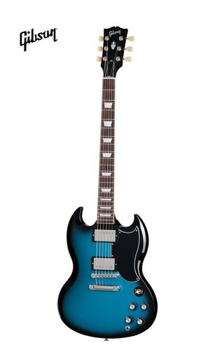 [SG6100PKNH1] Gibson SG Standard '61 Stop Bar Pelham Blue Burst
