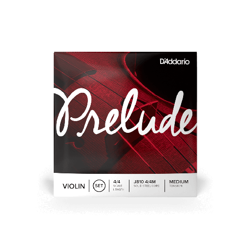 [J810 4/4M] D'Addario J810 4/4 Medium Prelude Set