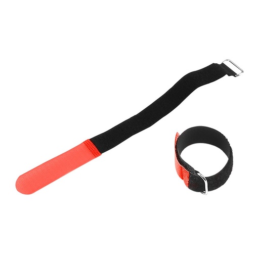 [VR2030RED] Adam Hall VR 2030 RED Hook and Loop Cable Tie 30cm