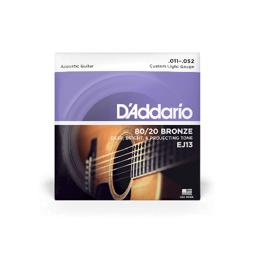 [EJ13] D'Addario EJ13 80/20 Bronze 11-52