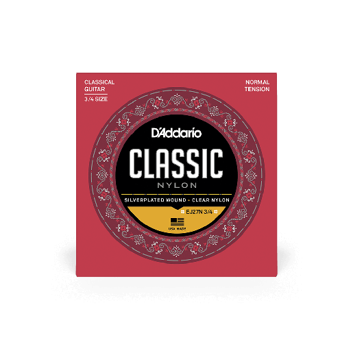 [EJ27N3/4] D'Addario EJ27N 3/4