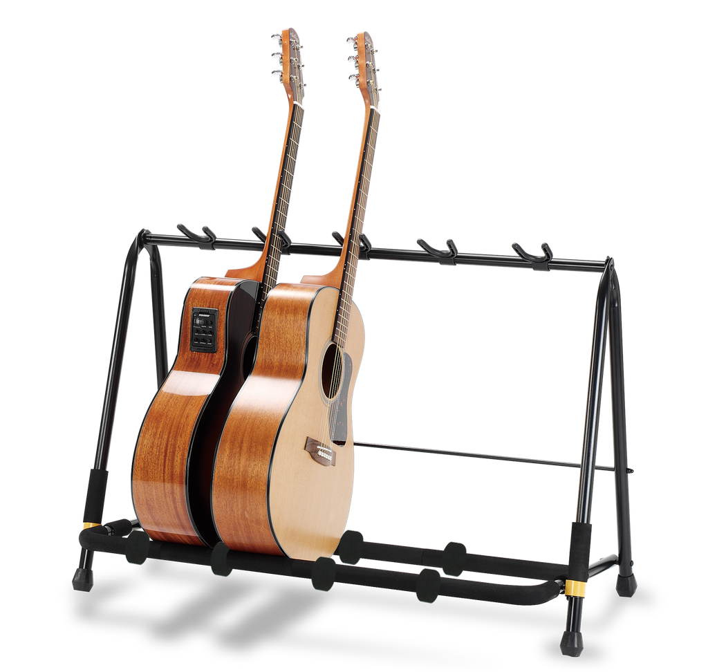 Hercules Guitar Display Rack foldable for five instruments HCGS-525B