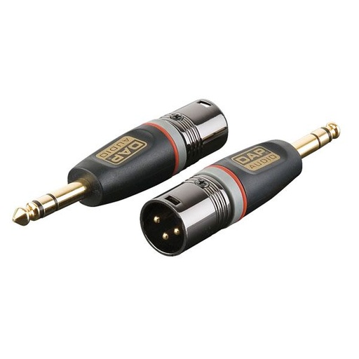 [XGA28] DAP Audio XGA28 XLR Male - Jack TRS Adapter