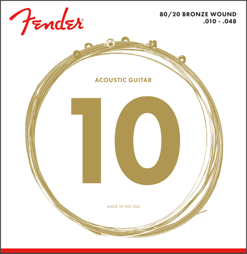 [0730070402] Fender 70XL 80/20 Bronze 10-48