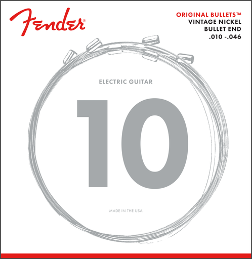 [0733150406] Fender 3150R Original Bullets Pure Nickel 10-46