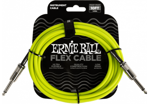 [EB 6414] Ernie Ball 6414 Jack Mono Groen 3m 
