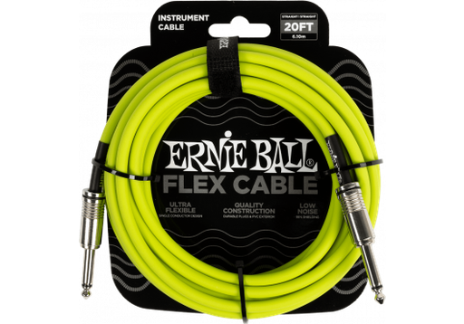 [EB 6419] Ernie Ball 6419 Jack Mono Groen 6m