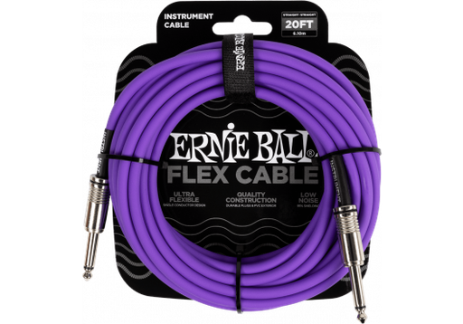 [EB 6420] Ernie Ball 6420 Jack Mono Paars 6m