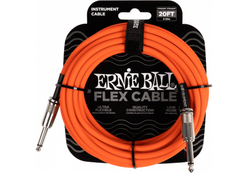 [EB 6421] Ernie Ball 6421 Jack-Jack 6m Oranje