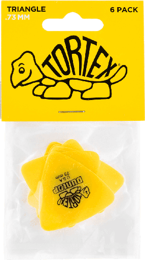 [431P.73] Dunlop 431P.73 Tortex Triangle .73mm (6)