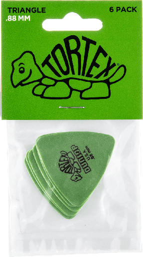 [431P.88] Dunlop 431P.88 Tortex Triangle .88mm (6)