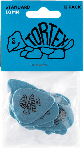 [418P1.0] Dunlop 418P1.0 Tortex Standard 1.0mm (12)